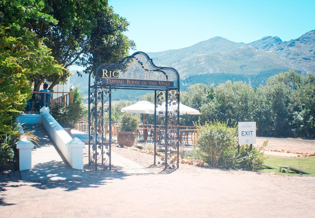 Rickety Bridge Manor House Pensionat Franschhoek Eksteriør billede