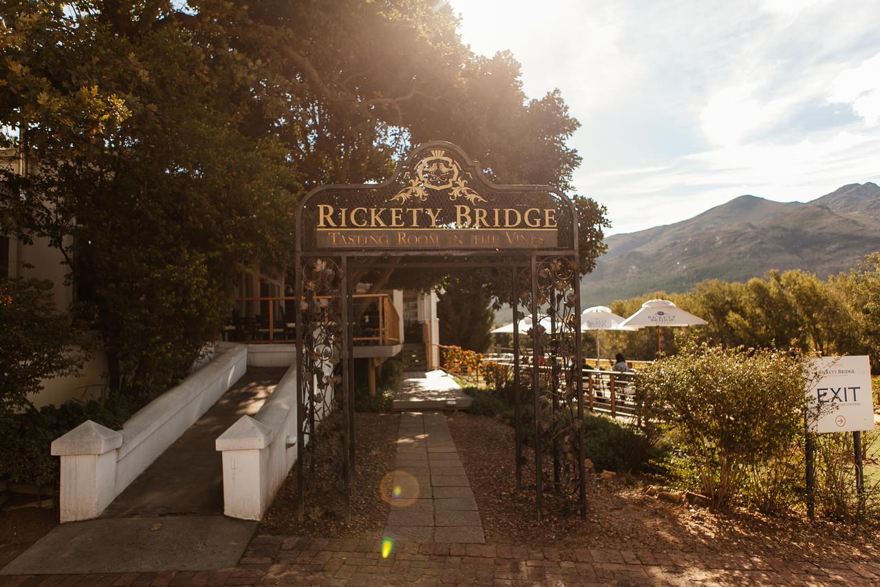 Rickety Bridge Manor House Pensionat Franschhoek Eksteriør billede