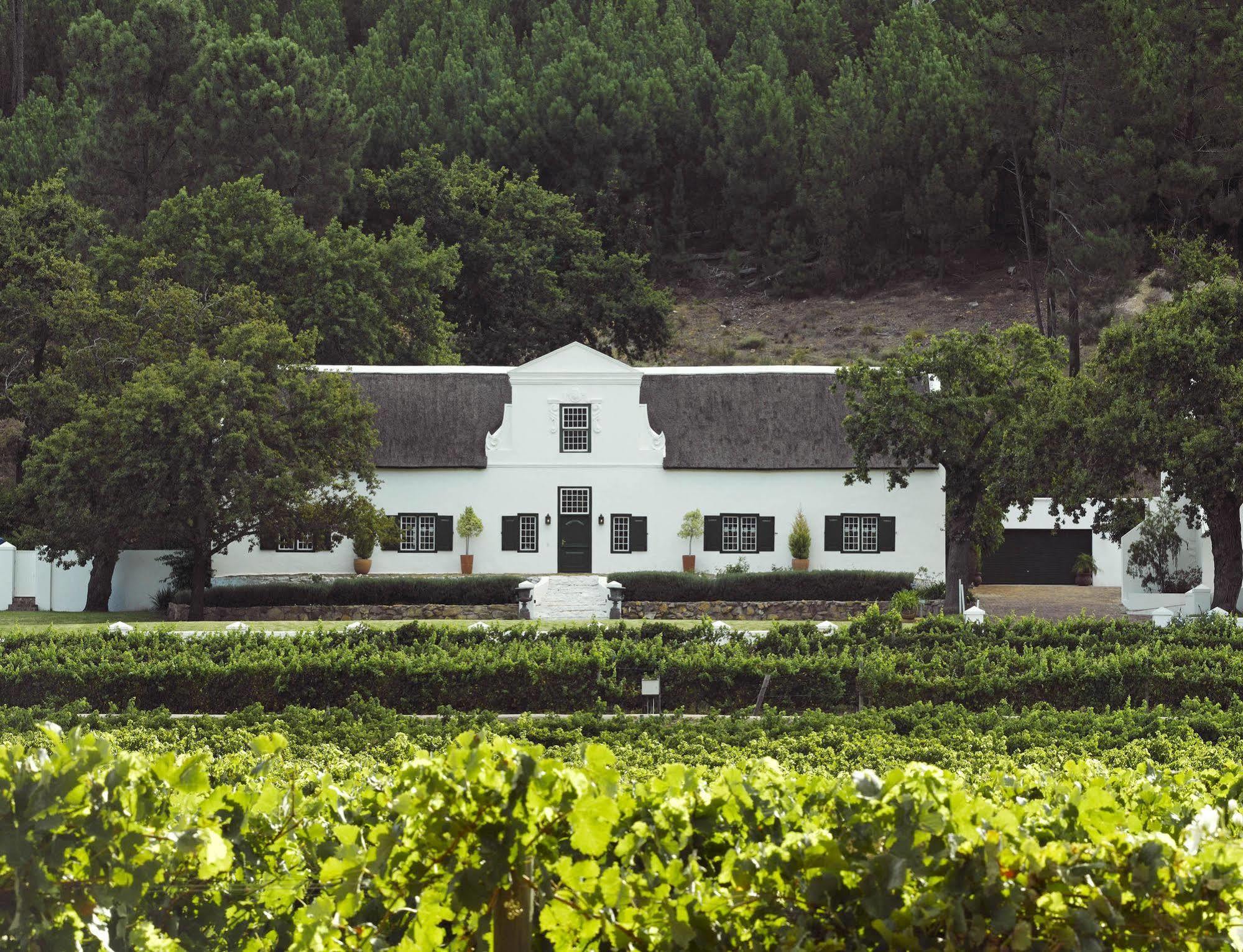 Rickety Bridge Manor House Pensionat Franschhoek Eksteriør billede