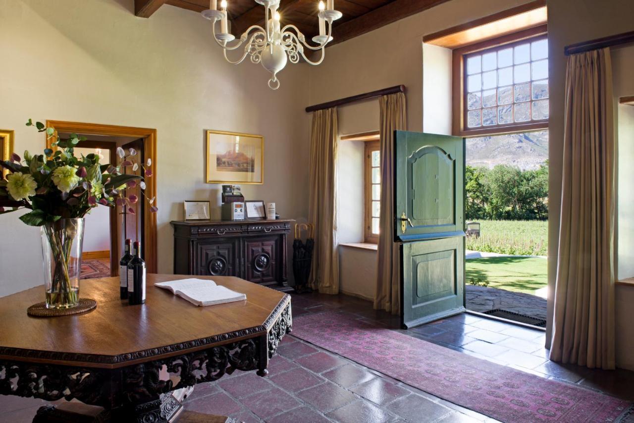 Rickety Bridge Manor House Pensionat Franschhoek Eksteriør billede